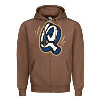 Chestnut rancho cucamonga quakes Zipper Hoodie - linhVisuals