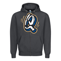 Smoke rancho cucamonga quakes Zipper Hoodie - linhVisuals