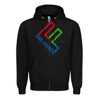 Black fake business merch tim dillon t shirt Zipper Hoodie - linhVisuals