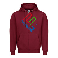 Burgundy fake business merch tim dillon t shirt Zipper Hoodie - linhVisuals
