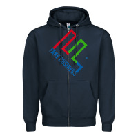 Navy fake business merch tim dillon t shirt Zipper Hoodie - linhVisuals