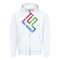 White fake business merch tim dillon t shirt Zipper Hoodie - linhVisuals