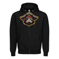 Black bradenton marauders Zipper Hoodie - linhVisuals