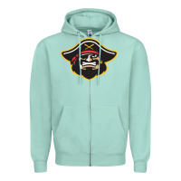 Seafoam bradenton marauders Zipper Hoodie - linhVisuals