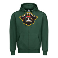 Sports Green bradenton marauders Zipper Hoodie - linhVisuals