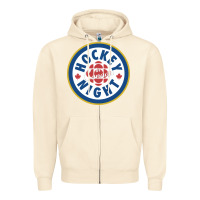 Sandshell hockey night in canada 1 Zipper Hoodie - linhVisuals