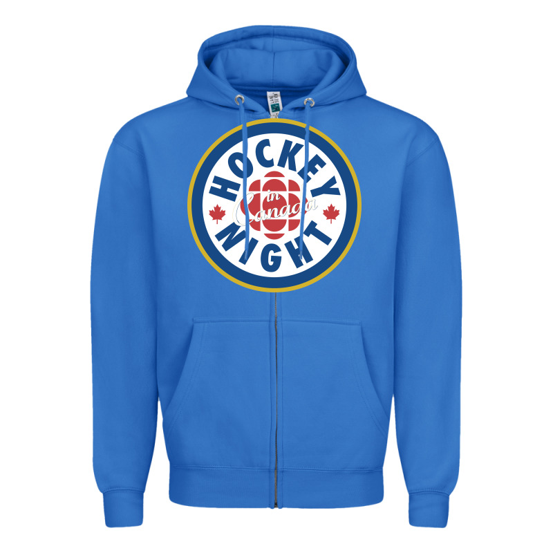 Hockey Night In Canada 1 Zipper Hoodie by linhVisuals | Teevron