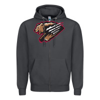 Smoke fresno grizzlies baseball Zipper Hoodie - linhVisuals