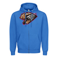 True Royal fresno grizzlies baseball Zipper Hoodie - linhVisuals