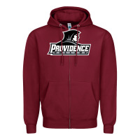 Burgundy providence  friars college Zipper Hoodie - linhVisuals