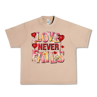 Burro Love never fails Urban Heavy Tee - FaDigitalArtStudio