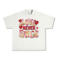 Pistachio Love never fails Urban Heavy Tee - FaDigitalArtStudio
