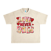Sandshell Love never fails Urban Heavy Tee - FaDigitalArtStudio