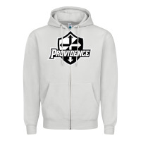 Dove Grey providence friars college Zipper Hoodie - linhVisuals