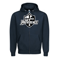 Navy providence friars college Zipper Hoodie - linhVisuals