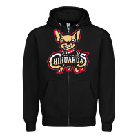 Black el paso chihuahuas Zipper Hoodie - linhVisuals