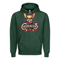 Sports Green el paso chihuahuas Zipper Hoodie - linhVisuals