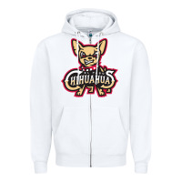 White el paso chihuahuas Zipper Hoodie - linhVisuals