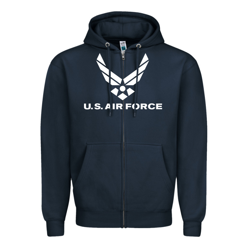 Us Air Force Zipper Hoodie by linhVisuals | Teevron