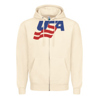 Sandshell usa hockey simple Zipper Hoodie - linhVisuals