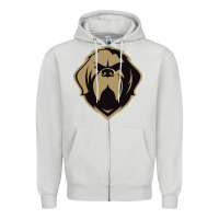 Dove Grey the-newfoundland-growlers-pen Zipper Hoodie - linhVisuals