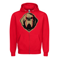 Red the-newfoundland-growlers-pen Zipper Hoodie - linhVisuals