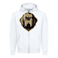 White the-newfoundland-growlers-pen Zipper Hoodie - linhVisuals
