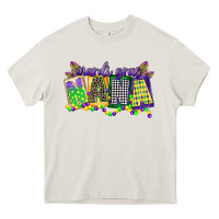 Cream mardi gras nana Heavy Core Tee - CowGirlArtShop