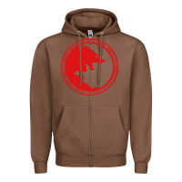 Chestnut fenrir wolf of odin Zipper Hoodie - linhVisuals