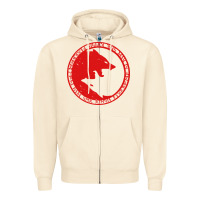 Sandshell fenrir wolf of odin Zipper Hoodie - linhVisuals