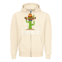 Sandshell fun catholicism humor meme saying  funny catholic t shirt Zipper Hoodie - linhVisuals