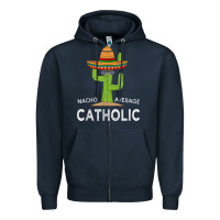 Navy fun catholicism humor meme saying  funny catholic t shirt Zipper Hoodie - linhVisuals