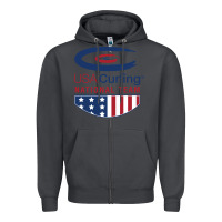 Smoke usa curling team Zipper Hoodie - linhVisuals