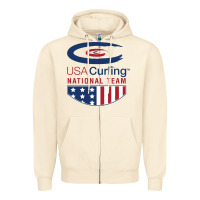 Sandshell usa curling team Zipper Hoodie - linhVisuals