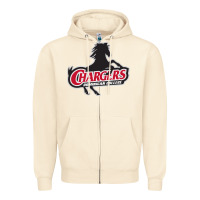 Sandshell the dominican chargers Zipper Hoodie - linhVisuals