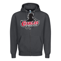 Smoke the dominican chargers Zipper Hoodie - linhVisuals