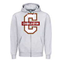 The Charleston Cougars Zipper Hoodie | Teevron