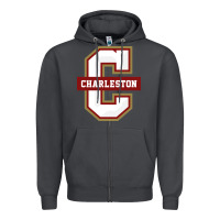 Smoke the charleston cougars Zipper Hoodie - linhVisuals
