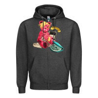 Charcoal Heather #mod sun Zipper Hoodie - linhVisuals