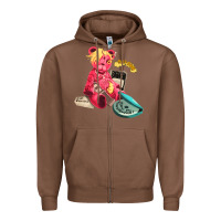 Chestnut #mod sun Zipper Hoodie - linhVisuals