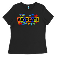 Black Advocate Autism Ladies Tee - FaDigitalArtStudio