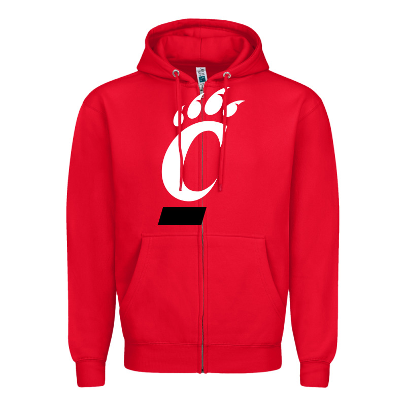 The Cincinnati Bearcats Zipper Hoodie by linhVisuals | Teevron