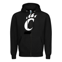Black the cincinnati bearcats Zipper Hoodie - linhVisuals
