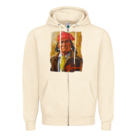 Sandshell geronimo apache warrior native american t shirt Zipper Hoodie - linhVisuals