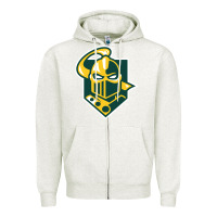Oatmeal Heather the clarkson golden knights Zipper Hoodie - linhVisuals