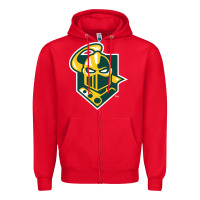 Red the clarkson golden knights Zipper Hoodie - linhVisuals