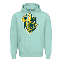 Seafoam the clarkson golden knights Zipper Hoodie - linhVisuals
