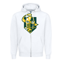 White the clarkson golden knights Zipper Hoodie - linhVisuals