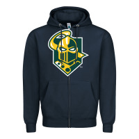Navy the clarkson golden knights Zipper Hoodie - linhVisuals