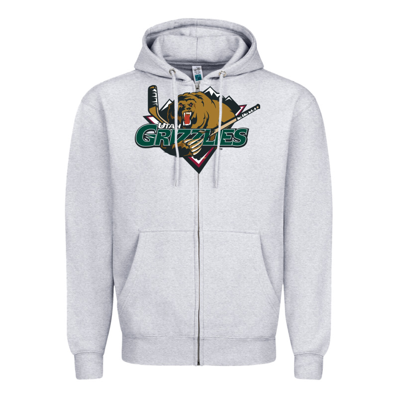 The-utah-grizzlies-pen Zipper Hoodie by linhVisuals | Teevron